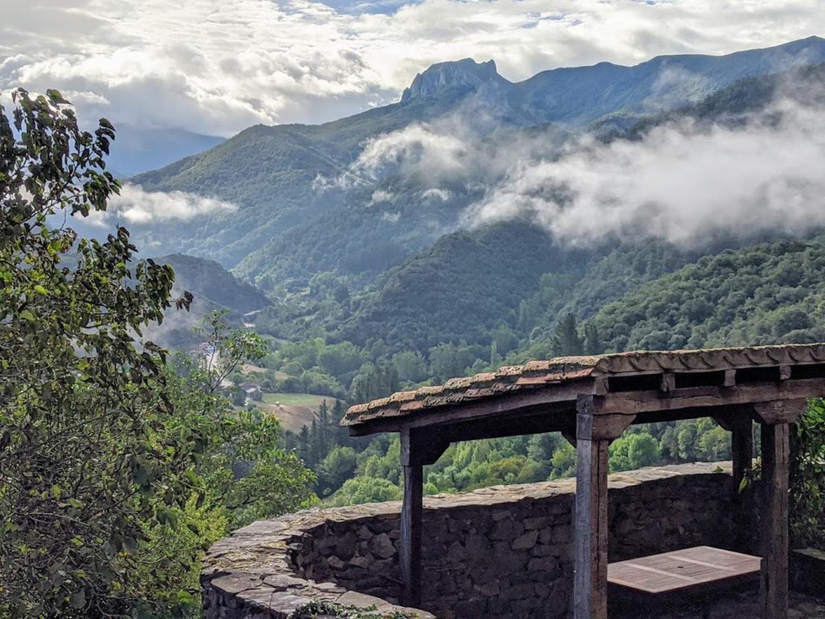 Olmares Terrace Apartment - Picos De Europa Lomena Luaran gambar